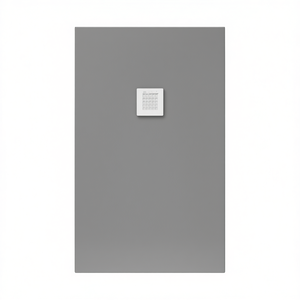 Plato de Ducha Rectangular Serenity 80 x 90 cm Gris 7035 para Baño - Product Image 2