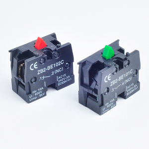 (Interruptor XB2 ES542 de la serie XB2) Interruptor de botón pulsador de parada de emergencia de 22 mm, tipo hongo rojo, interruptor de apagado de equipos, CA - Product Image 2