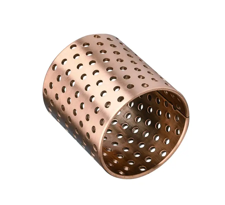 OEM Wrapped CuSn8P Copper Bearing Supplier,ACME092 Rolled Copper Sliding Sleeve Bearing,FB092 Rolled Bronze Bushing