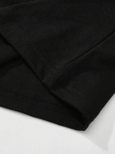 Camiseta casual de manga corta con cuello redondo y estampado de ojos góticos para hombre, estilo punk. Personalizable. Apto tanto para hombres como para mujeres. F10 - Product Image 2