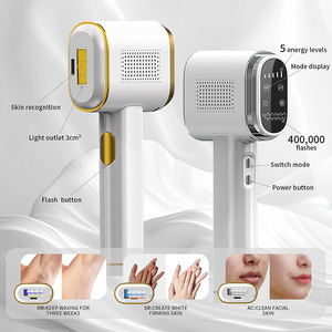 Moolweel T023K Machine IPL professionnelle à main ICE Cooling Body Facial Quartz Lamp Skin Rajeunissement Laser Hair Removal Device - Product Image 3