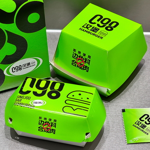 Cajas de Papel <span class=keywords><strong>para</strong></span> Hot Dogs y Hamburguesas Personalizadas de Grado Alimenticio, Impresión de Cajas de Cartón <span class=keywords><strong>para</strong></span> Empacar Pollo Frito, <span class=keywords><strong>Comida</strong></span> Rápida <span class=keywords><strong>para</strong></span> <span class=keywords><strong>Llevar</strong></span> - Product Image 2