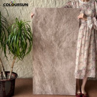 Carreaux muraux flexibles en pierre de travertin imperméables, style travertin, revêtement mural flexible, panneaux muraux en ardoise, extérieur MCM