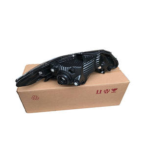 Faro delantero Honda City, plástico negro, haz fijo, botón de emergencia, pieza de repuesto para modelos 08 09 10 11 12 13 14 - Product Image 2