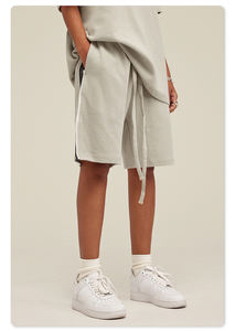 Venta al por mayor de pantalones cortos con logotipo personalizado hombres ropa deportiva atléticos correr apretado Jogger pantalones cortos de compresión para hombre entrenamiento gimnasio pantalones cortos - Product Image 4