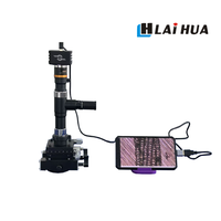 500X Magnification Portable Metallurgical Microscope with Vertical Illumination Light Source for Large Workpiece
