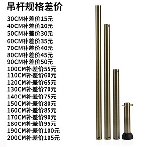 Fan Light Extension Rod 220V Metal Blade Fixed Blade For Living Room Easy Installation - Product Image 5