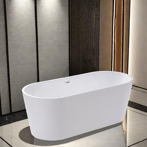 Bañera Acrílica Portátil Moderna, Independiente, Grande y Profunda, <span class=keywords><strong>Bañeras</strong></span> Económicas de Fábrica en Oferta - Product Image 6