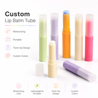 Lot de 9 baume à lèvres teinté coloré-Hydratation végétalienne longue durée avec couleur transparente (nuances assorties)