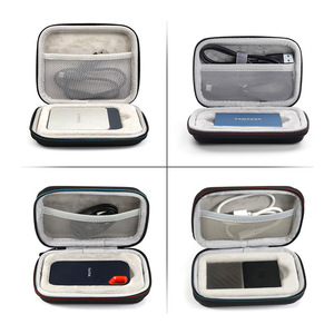 Étui de protection antichoc pour <span class=keywords><strong>disque</strong></span> <span class=keywords><strong>dur</strong></span> portable de 2,5 pouces, étui de protection pour <span class=keywords><strong>disque</strong></span> <span class=keywords><strong>dur</strong></span> externe SSD, sac d'alimentation EVA - Product Image 1
