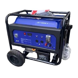 Générateur à essence Js11800 9 kW monophasé 110 V 220 V 50 Hz 60 Hz AVR avec écran LED pour maison, ferme, chantier, alimentation de secours - Product Image 3
