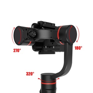 Fabrika kaynağı el <span class=keywords><strong>3</strong></span> eksen cep telefonu Gimbal sabitleyici S5B VLOG canlı Selfie için geniş açı Lens ile - Product Image 5