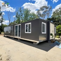 Meilleure vente 2 3 4 chambres à coucher préfabriqué modulaire mobile petite maison pliable extensible conteneur maison 20 pieds salon