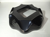 Boîtier de casque personnalisé en ABS noir thermoformé, coque moulée sous vide pour dispositif de jeu VR, étui en aluminium moulé sur mesure, surface personnalisée