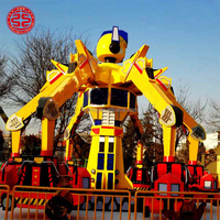 Açık oyun alanı heyecan verici yenilmez kral Kong adam eğlence parkı binmek için Robot Transformers satılık binmek