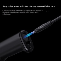 Escáner de Código de Barras Inalámbrico Comet Negro para Supermercados, Logística y Cajas Registradoras, con Escaneo de Códigos QR, Certificado CE, Fácil Operación, en Stock