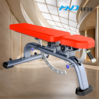 Peralatan Gym MND Fitness Super Bench Klasik Berkualitas Tinggi untuk Pembeli Fasilitas Olahraga, Rendah Kebisingan, Tahan Lama