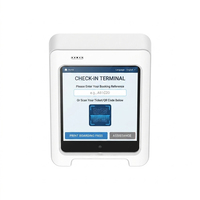Terminal de Pago Android IC IK10, Terminal de Pago NFC de Autoservicio Montado en la Pared, Sin Asistencia, Z80-UPT