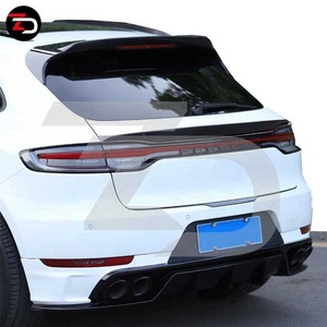 Becquet arrière en Fiber de carbone, becquet Style ZD, 2018, vente en gros, modèle de stockage, pour <span class=keywords><strong>Macan</strong></span> 95b-2 - Product Image 2