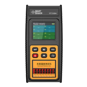 ST1008A Multi Channel Thermocouple Data Logger Portable 8 channels temperature data logger