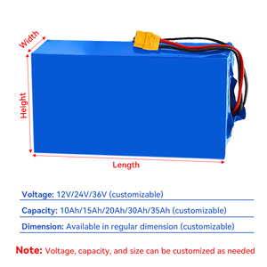 Customized Solid State Rechargeable Lithium <b>Battery</b> Pack 12V-72V 15-40Ah 6000 Cycles 5-Year Warranty for Ebike Scooters - Product Image 4