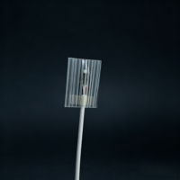 Capteur de température de haute précision à résistance en platine PT100 RTD à montage en surface, sonde de 2 mm, fil PTFE de 1 m, -50 à 200 degrés Celsius, classe A