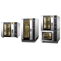 Four de boulangerie à convection électrique Commercial plateaux multiples contrôle automatique de la température cuisson du pain chauffage nouvel état