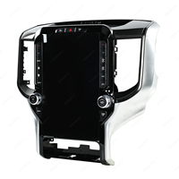 DUDUAUTO es Apto para Dodge Ram 2019-2023 de 13.1 Pulgadas, Sistema Android Modificado, Pantalla de Navegación con Bluetooth y Car-Play