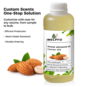 Huile <span class=keywords><strong>de</strong></span> base Huile d'<span class=keywords><strong>amande</strong></span> <span class=keywords><strong>douce</strong></span> Hydrate en profondeur Apaise les irritations Améliore <span class=keywords><strong>l</strong></span>'élasticité <span class=keywords><strong>de</strong></span> la peau Répare la barrière naturelle <span class=keywords><strong>de</strong></span> la peau - Product Image 3