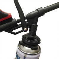 Pistolet à mousse expansive en polyuréthane Q-109, corps en acier, revêtement en polytétrafluoroéthylène, pistolet de calfeutrage robuste pour la construction