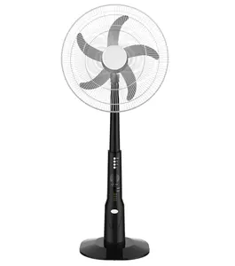 16 Inch18 Inch Voetstuk Zonne-energie Elektrische Staande Ventilator Oplaadbare Camping Fan