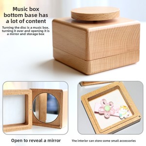 Jouet en bois DIY pour enfants : Marionnette, poupée à chevilles, jeu de gyroscope, jouet éducatif anti-stress, cadeau d'artisanat pour garçons et filles - Product Image 2