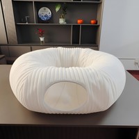 Nouveau Tapis de Couchage Rond Pliable de Luxe pour Chien et Chat, Tunnel Personnalisé pour Animaux de Compagnie, Lavable, pour Chiots et Chatons