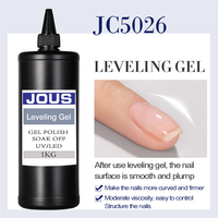 Gel de nivellement professionnel pour ongles JOUS OEM, sans besoin de lissage, pour une surface lisse et une structure solide, facile à contrôler