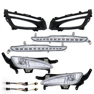Usine directe <span class=keywords><strong>voiture</strong></span> accessoire avant LED conduite lampe DRL feux diurnes pour Kia K5 Optima 2011 2012 2013 halogène <span class=keywords><strong>antibrouillard</strong></span> - Product Image 5
