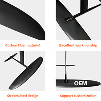 Hydrofoil en carbone de haute qualité, mât en aluminium, unisexe, GY1060, planche de surf aquatique, foil wingfoiling, hydrofoil SUP, foil wing, kitesurf