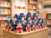 Peluche OEM de haute qualité en tissu doux pour enfants, idéale comme cadeau promotionnel d'entreprise