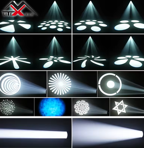 Lampu panggung terang daya tinggi profesional 400w lampu sorot led CMY dan CTO BSW lampu kepala bergerak 3 dalam 1 untuk acara teater Hotel - Product Image 4