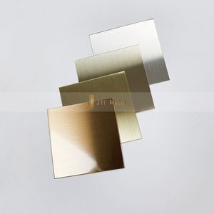 Plaque décorative en acier inoxydable brossé M48 304J1 316L couleur PVD, norme JIS pour la découpe et le pliage de murs/plafonds - Product Image 6