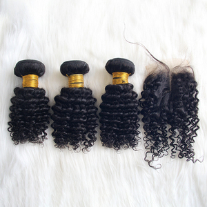 Venta al por mayor 12 pulgadas Funmi Raw Hair Bundle Closure Nigeria Venta caliente doble dibujado virgen cutícula alineada indio Remy Hair Proveedor - Product Image 3