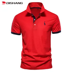 Kraag Mannen Polo 2022 Merk Kwaliteit Sport Polo T-shirts Custom Heren Golf Shirts