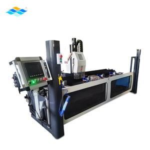 Máquina <span class=keywords><strong>de</strong></span> Copiado CNC <span class=keywords><strong>de</strong></span> Doble Herramienta con Cambio Automático para Perforación y Fresado <span class=keywords><strong>de</strong></span> Perfiles <span class=keywords><strong>de</strong></span> Puertas y Ventanas <span class=keywords><strong>de</strong></span> <span class=keywords><strong>Aluminio</strong></span> - Product Image 1
