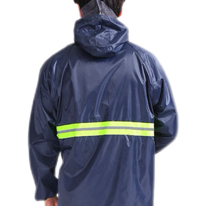 Oxford Cloth Split Waterproof Windproof <strong>Men's</strong> Camping Hiking Outdoor Riding Full-body Anti-rainstorm Thickened <strong>Raincoat</strong> - Product Image 4
