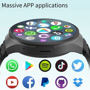 VP50 1,75 Zoll AMOLED Android Smartwatch für Herren 4G Global Call SIM 180 °   Ausziehbares GPS WIFI GPS IP68 Wasserdicht mit WhatsApp 4G - Product Image 4