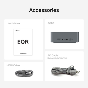 Beelink EQR6 <span class=keywords><strong>AMD</strong></span> <span class=keywords><strong>6800U</strong></span> 32G 500G Mini PC 2xHDTV/LAN Wins11 Wifi6 DDR5 Ordinateur industriel pour moniteur de travail de jeu Signalisation numérique - Product Image 5