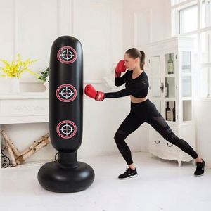 Tour de boxe gonflable verticale sans PVC, sac de frappe autonome pour adultes et enfants - Product Image 5