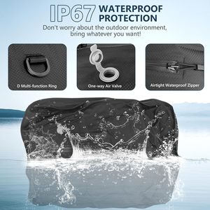 ערכת תיק לדחיסת נסיעות באיכות גבוהה עמיד משקל 1pc + משאבה שטח לשאוב שקיות דחיסה ואקום - Product Image 4