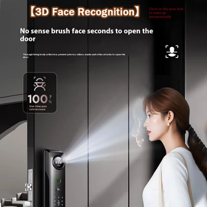 Cerradura Inteligente Automática con <span class=keywords><strong>Precio</strong></span> de Fabricante, Cámara con Mirilla Wifi, Reconocimiento Facial 3D, Huella Dactilar Biométrica, Cerradura Digital - Product Image 2