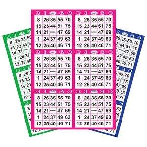 Custom Bingo Cards Digital Printing Personalized Bingo Game Cards Premium Art Paper Bulk Order - Product Image 6