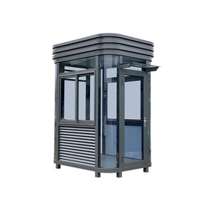 Caseta de Seguridad con Estructura de Acero, Caseta Móvil para Exteriores, Sala de Vigilancia Comunitaria, Caseta de Peaje para Seguridad Pública, Fabricante de Casetas para Propiedades - Product Image 5